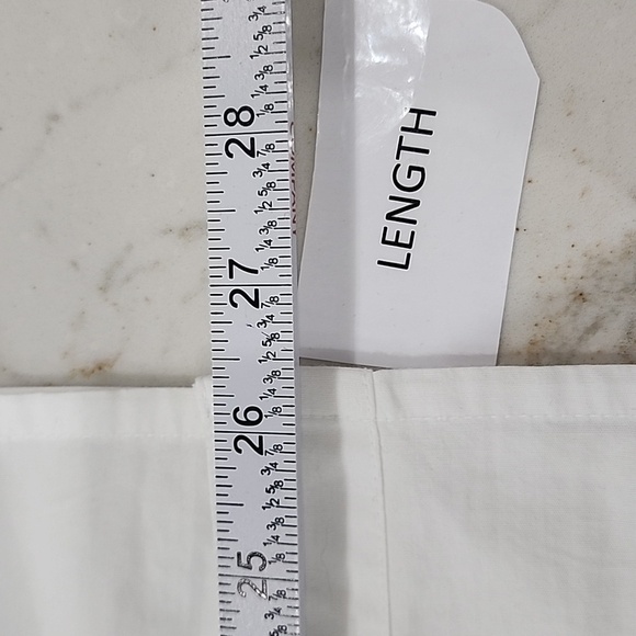 And now this white 100% cotton button down, size 1X - Picture 7 of 7